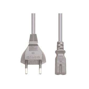 cabo de energia e+p NK 1/5  Preto 5 m Ficha de alimentação tipo C Dispositivo para ligar C7 - 1