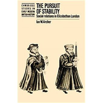The Pursuit Of Stability, Cambridge Studies In Early Modern British History - 1