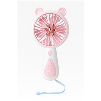 Ventoinha Portátil com Base skyhe YL003 | Bateria Recarregável | Pega e Cabo Incluídos - Branco - 1