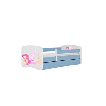 Cama 180 x 80 cm Kocot Kids BabyDreams Fairy com asas Blue - 1