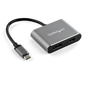 Adaptador Gráfico Usb StarTech.com CDP2DPHD | Cinzento - 1