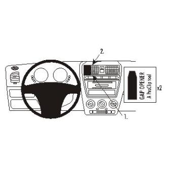 Suporte de Montagem ProClip Brodit para Kia Picanto 05-09 AM - 1