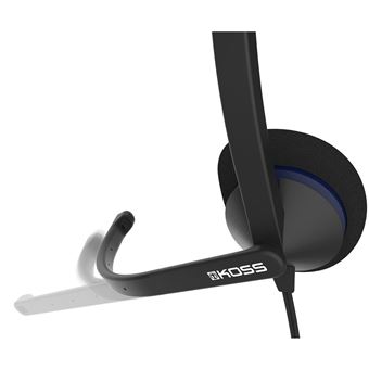 Auscultadores com Fio USB e Microfone KOSS CS200 | Cancelador de Ruído | USB -Preto - 1