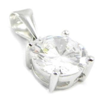 Les Incontournables - Pingente prata "Essentiel"branca 9 milímetros - 1