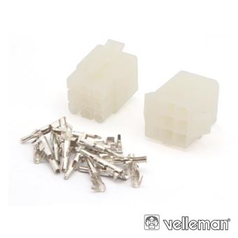 Conjunto De Conectores Multifunções Para Cabos Velleman - 1