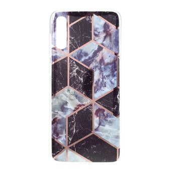 Capa Magunivers | TPU padrão geométrico em mármore IMD estilo A para Samsung Galaxy A50/A50s/A30s
