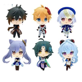 Conjunto de 6 Figuras Good Deal Genshin Albedo | 8cm - 1