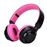 Auscultadores Bluetooth Magunivers ROMIX LED Aux-In/Mic/TF Cartão Rosa_0