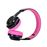 Auscultadores Bluetooth Magunivers ROMIX LED Aux-In/Mic/TF Cartão Rosa_1