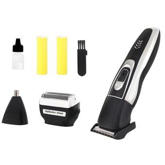 Máquina de Barbear / Cabelo / Aparador 3 em 1 Sokany SK-392 | Wireless | Preto + Cinzento - 1