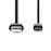 Nedis CCGT60500BK20 cabo USB 2 m 2.0 USB A Micro-USB A Preto_0