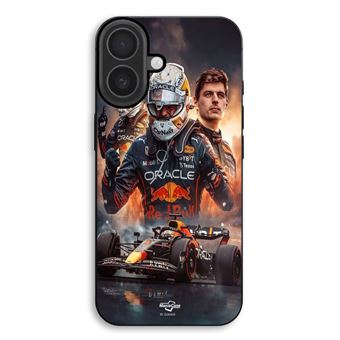 Capa Maniacase para iPhone 17 | Max Verstappen F1 arte papel de parede - 1