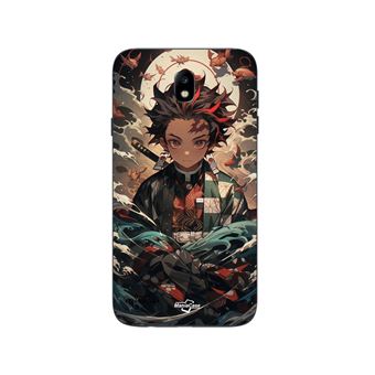 Capa Maniacase para Samsung Galaxy j7 2018 demon slayer Tanjiro anime manga - 1
