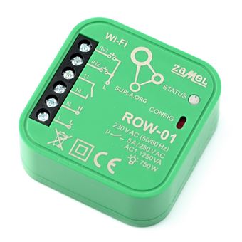 Módulo Interruptor Zamel Supla ROW-01 WiFi 230V APP Android e IOS - 1