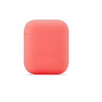Capa Slim / Bolsa Skyhe para AirPods 1/2 | Silicone - Vermelho Melancia - 1