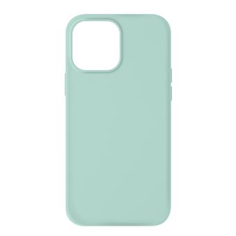 Capa de Silicone com Acabamento Semi-rígido Soft-touch Avizar para iPhone 13 Pro Max - Verde Opal - 1