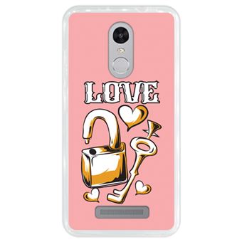 Capa Hapdey para Xiaomi Redmi Note 3 - Note 3 Pro Design Amor Chave e  Cadeado em Silicone Flexível e TPU - Capa Telemóvel - Compra na Fnac.pt