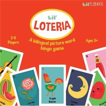 Lil' Loteria A Bilingual Picture Word Bingo Game - 1