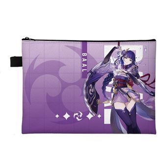 Porta Documentos Sunny Holiday Genshin Impact Baal - Roxo - 1