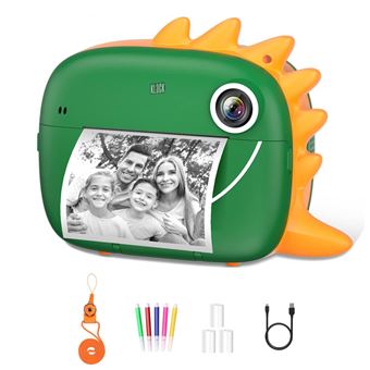Câmara Instantânea de Impressão Klack | Ecrã de 2 " | HD de 12MP | Verde - 1