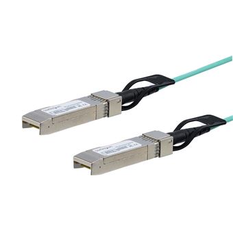 Cabo de Fibra Ótica StarTech.com SFP10GAOC3M | Preto - 1