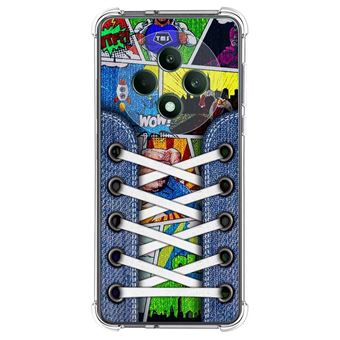 Capa de silicone TUMUNDOSMARTPHONE anti-choque para Oppo Reno 12FS 4G / 12 FS 5G | Design Tênis 14 - 1