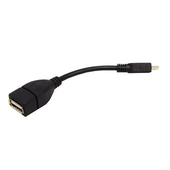 Cabo Mini USB OTG BeMatik para Smartphones e Tablets