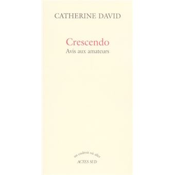 Crescendo Avis Aux Amateurs - 1