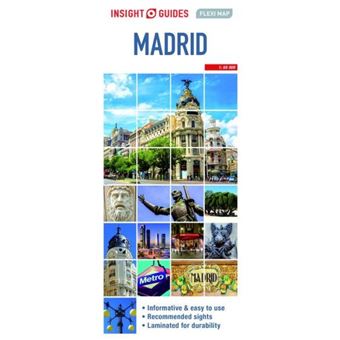 Insight Guides Flexi Map Madrid Insight Maps Insight Flexi Maps - 1