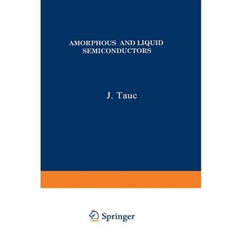 Amorphous and Liquid Semiconductors - Paperback / softback - 2012 - 1