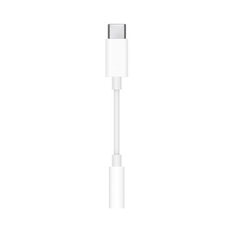 Apple MU7E2AM/A cabo de interface/adaptador de género 3.5mm USB-C Branco - 1