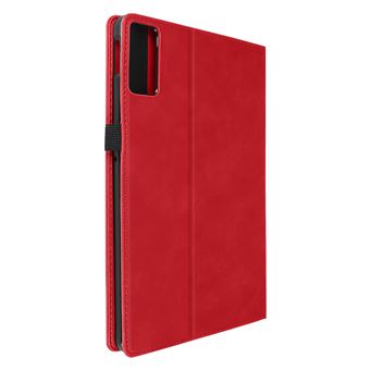 Capa de Fólio Avizar para Xiaomi Redmi Pad SE Função de suporte Vermelho - 1