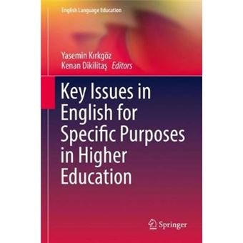 Key Issues In English For Specific Purposes In Higher Education 11 English Language Education - 1