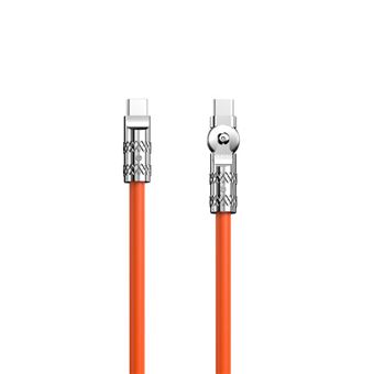 Cabo Usb DUDAO L24CC 120W USB-C - USB-C Cable | Laranja - 1