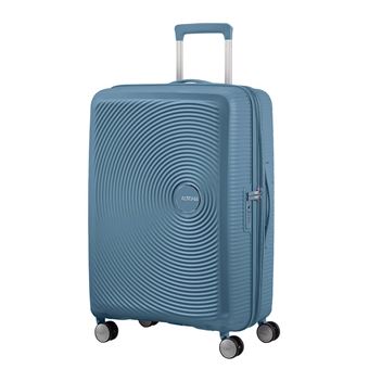 Mala de Viagem American Tourister Soundbox | 67 cm | 4 rodas | 71 L | Stone Blue - 1