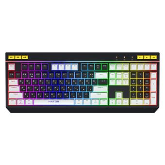 Teclado Gaming com Fios HATOR Icefall | Idioma: Inglês US | Preto - 1