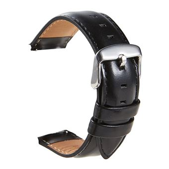 Bracelete de Couro Premium Gift4Me para Amazfit GTR 3 Pro - Preto - 1