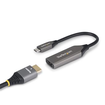 Adaptador de Cabo de Vídeo StarTech.com 112B-USBC-HDMI21 | Cinzento - 1