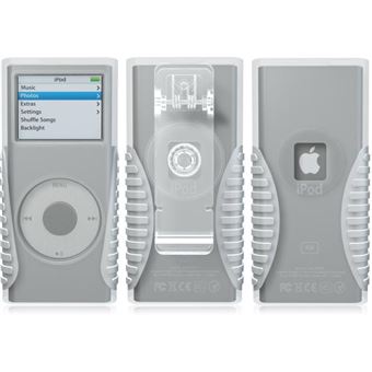 XtremeMac TuffWrap Accent F.nano 2G Trans/Wht - 1