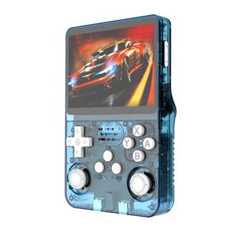 Consola de Jogos SZSMART R36S | 3.5" | Sistema de Fonte Aberta | 128GB | 20000 Jogos | Azul - 1