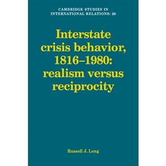 Interstate Crisis Behavior, 1816-1980 - Paperback - 2009 - 1