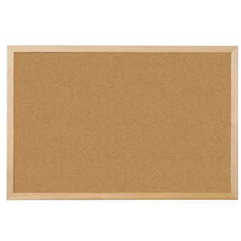 Quadro de Avisos Q-CONNECT KF26114 | Castanho - 1