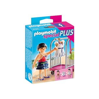 Conjunto de brinquedos Playmobil SpecialPlus Model with Clothing Rack - 1