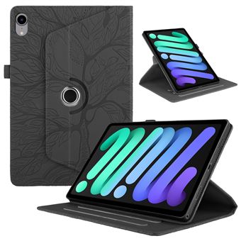 Capa Flip FOXDOCK para ipad mini 6/mini 7 | Rotação de 360° | Suporte Vertical | Preto - 1