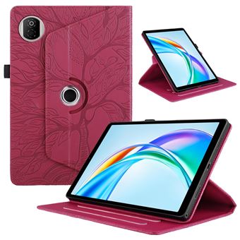 Capa Flip FOXDOCK para Honor Pad X7 8.7 Inch | Rotação de 360° | Suporte Vertical | Vermelho - 1