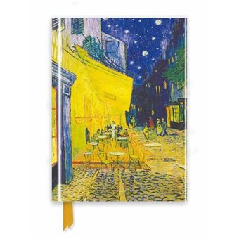 Vincent Van Gogh Cafe Terrace Foiled Journal By Flame Tree Publishing - 1