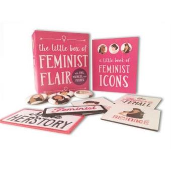 The Little Box Of Feminist Flair With Pins, Patches,  Magnets Rp Minis - 1