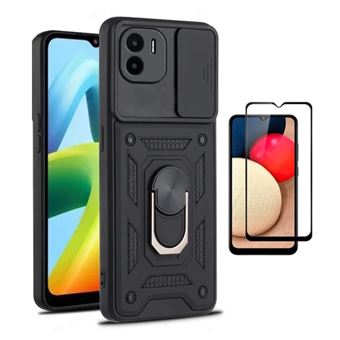 Kit Vidro + Capa Magnetic Slide Window Phonecare para Xiaomi Redmi A1 | Preto - 1