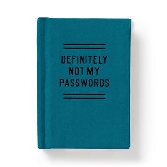 Brass Monkey Tiny Password Diary - Tiny Pocket Sized Journal For Remembering Passwords And Other Secret Information - 1
