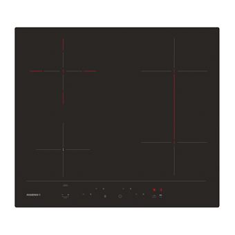 Placa de Vitrocerâmica Rosieres RH64DBCP/2 | Elétrica | 59 cm | 4 Zonas | Preto - 1